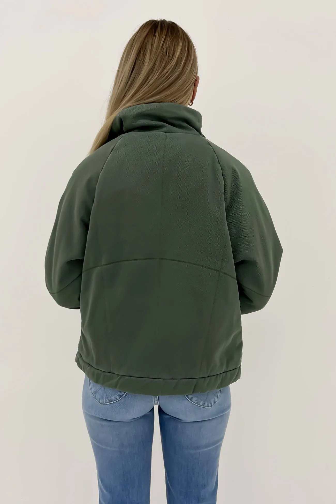 Rosalee Jacket Washed Green