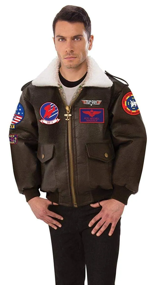 Rubie's Bomber Adult Top Gun Jacket