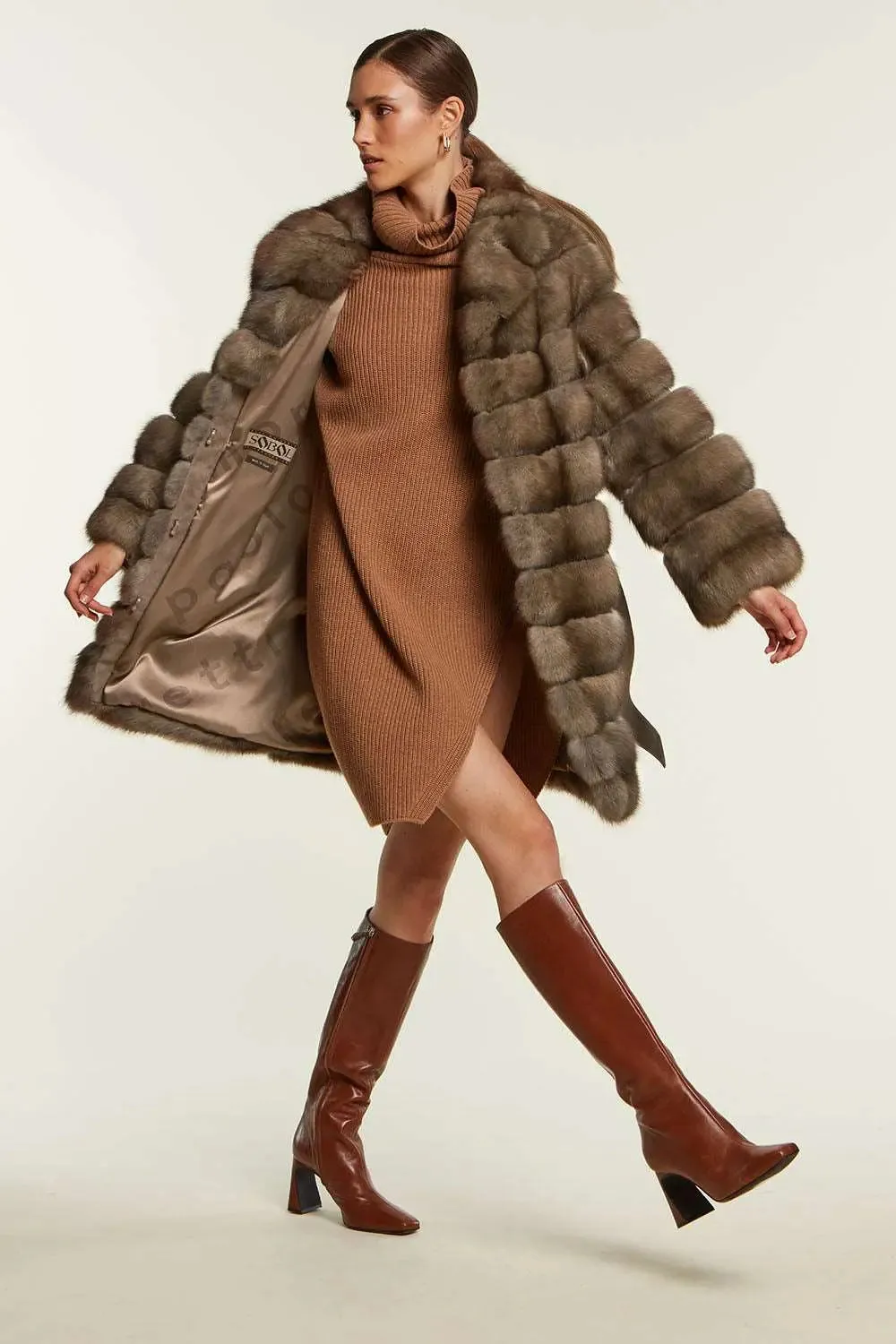 Russian sable coat