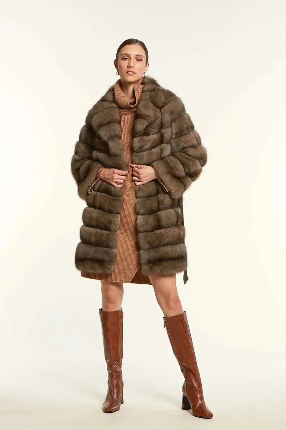 Russian sable coat