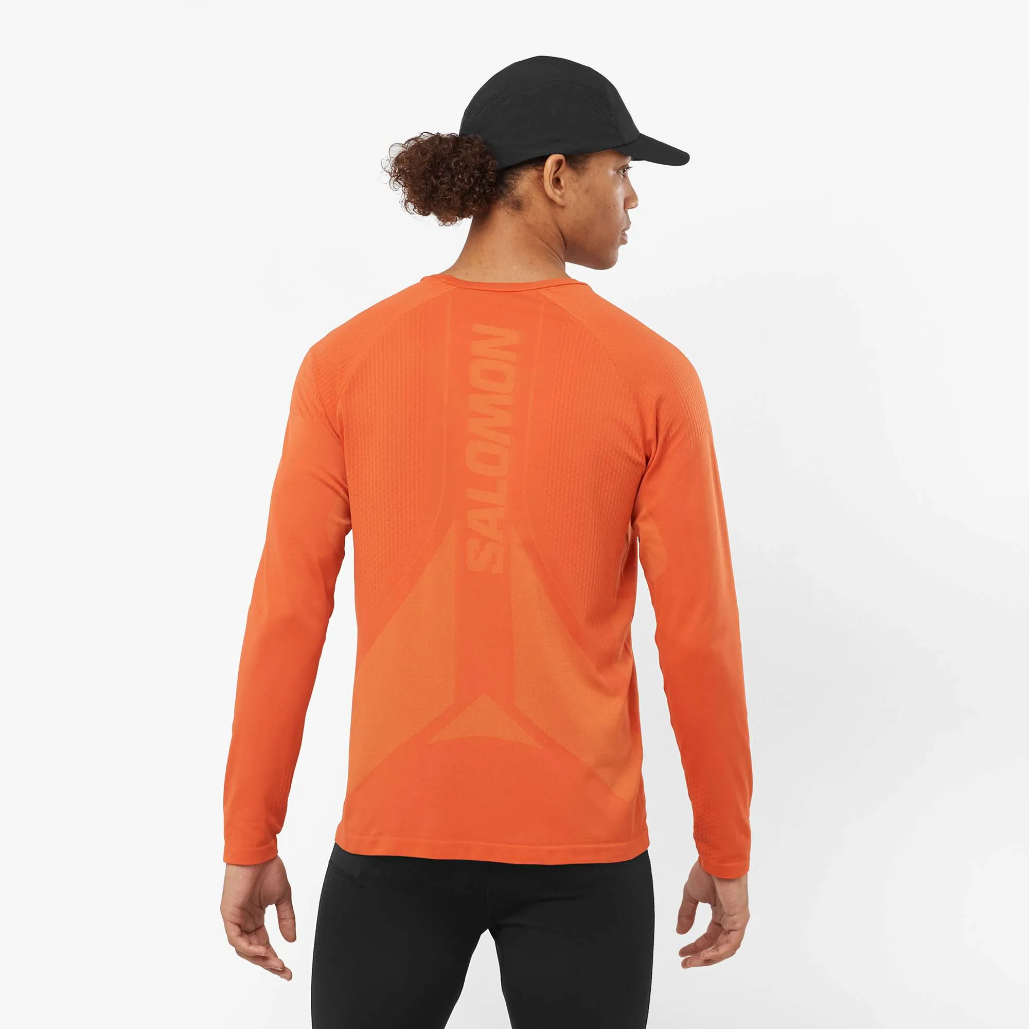 Salomon | Men's Sense Aero Long Sleeve T-Shirt - Burnt Ochre