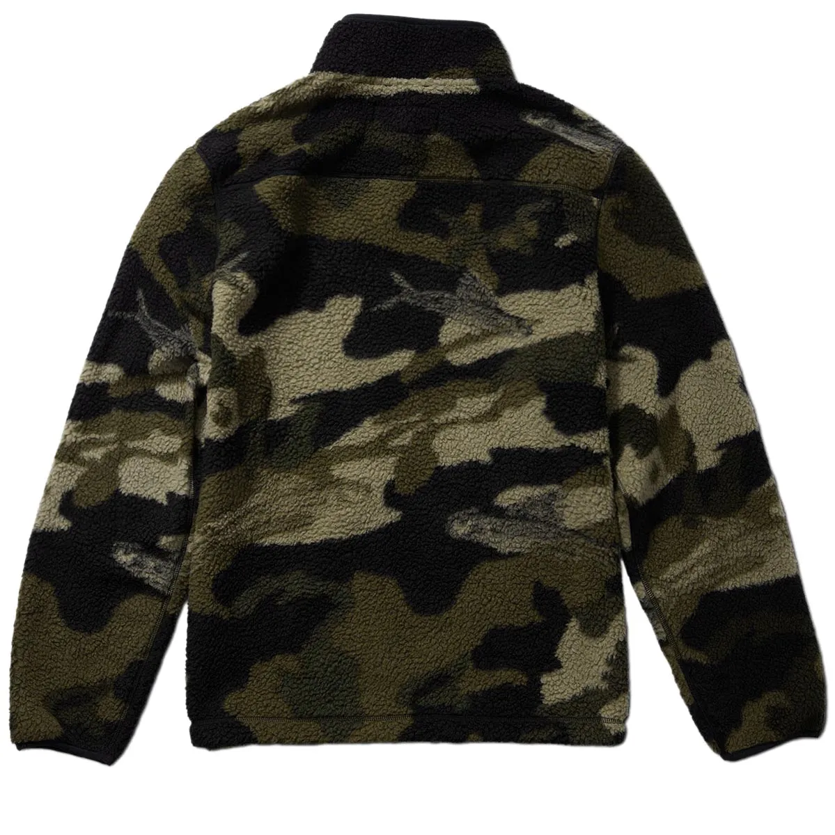 Salty Crew Swellter Sherpa Zip Jacket - Camo