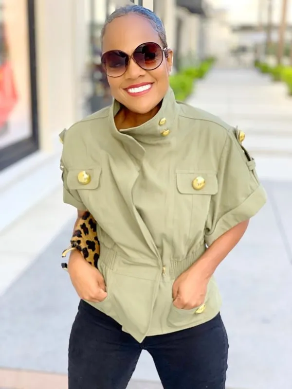 Sassy Safari | Cropped Jacket