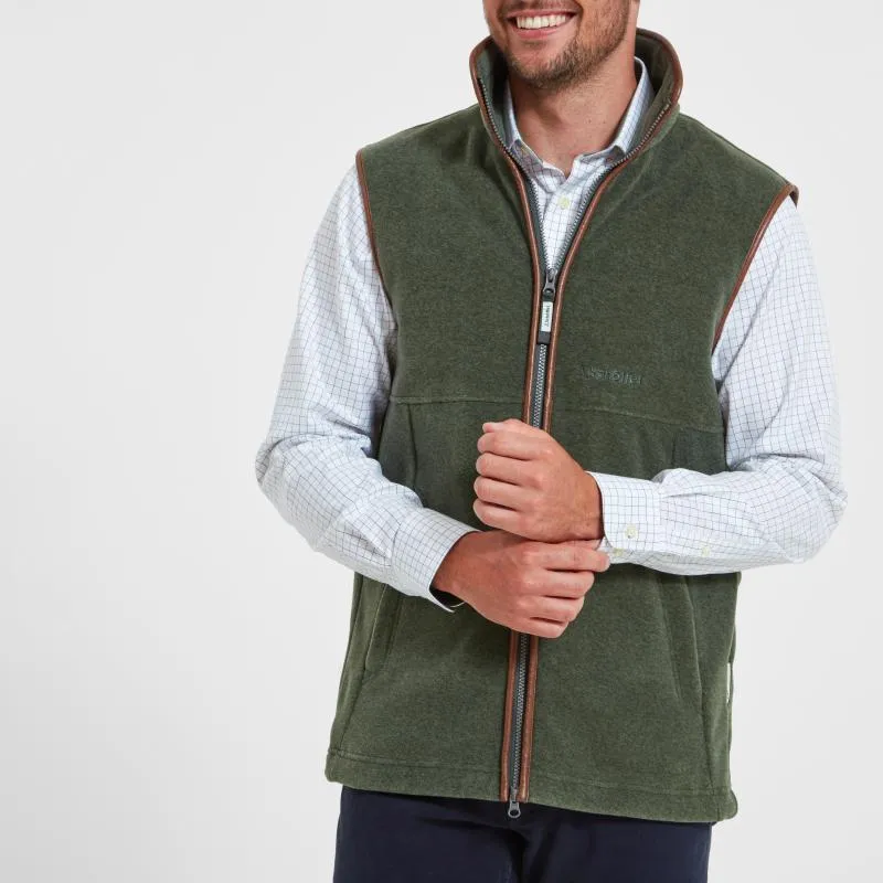 Schoffel Oakham Fleece Gilet - Cedar