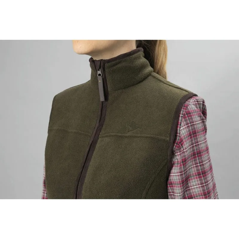 Seeland Woodcock Ivy Ladies Fleece Gilet - Pine Green Melange