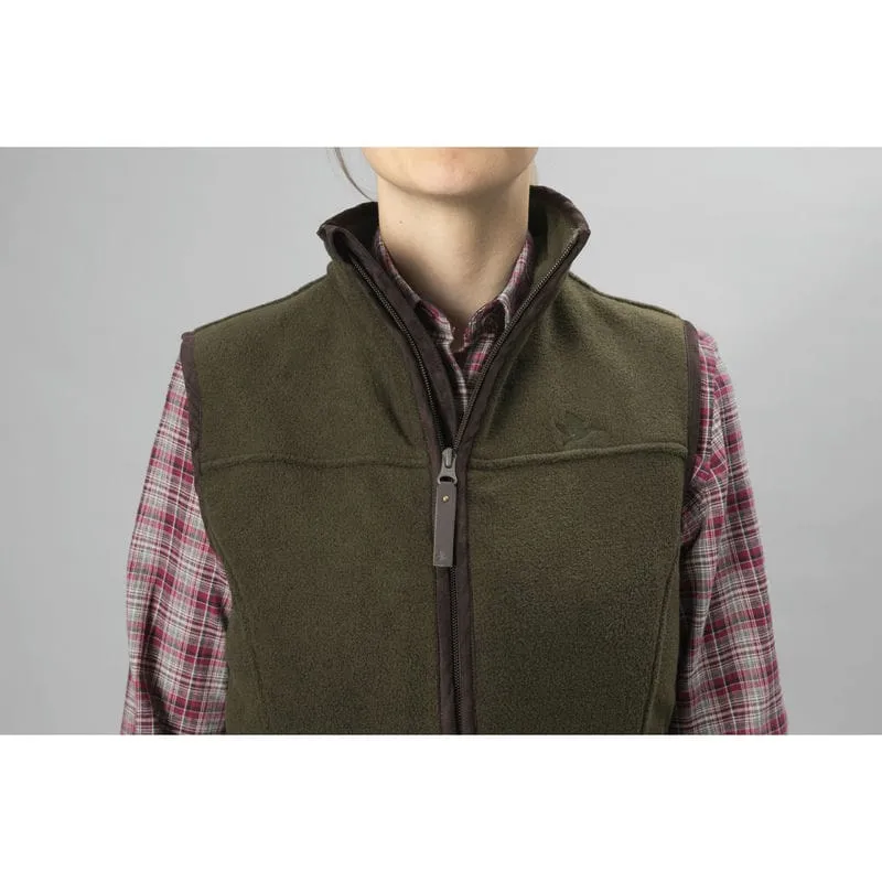 Seeland Woodcock Ivy Ladies Fleece Gilet - Pine Green Melange