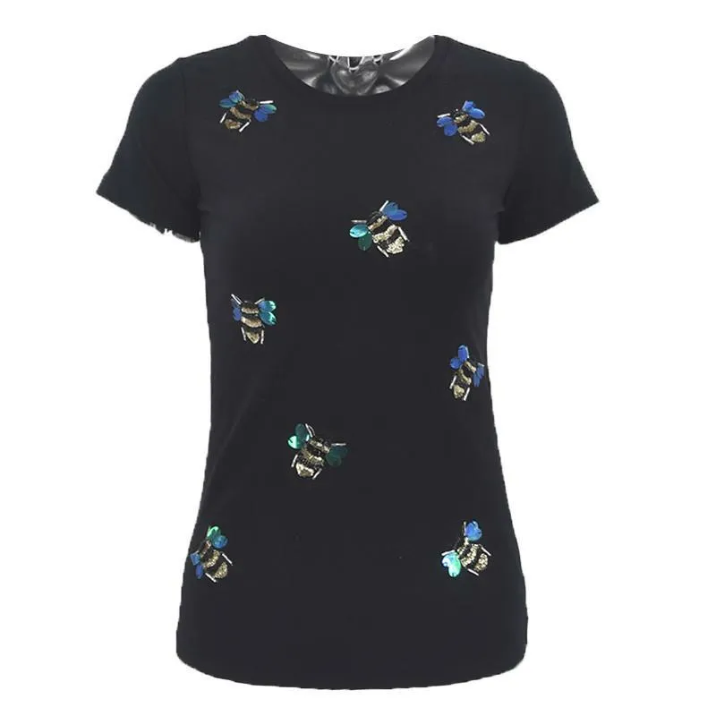 Sequin Bee Shirt-ADORABLE and Classy for the Ladies!