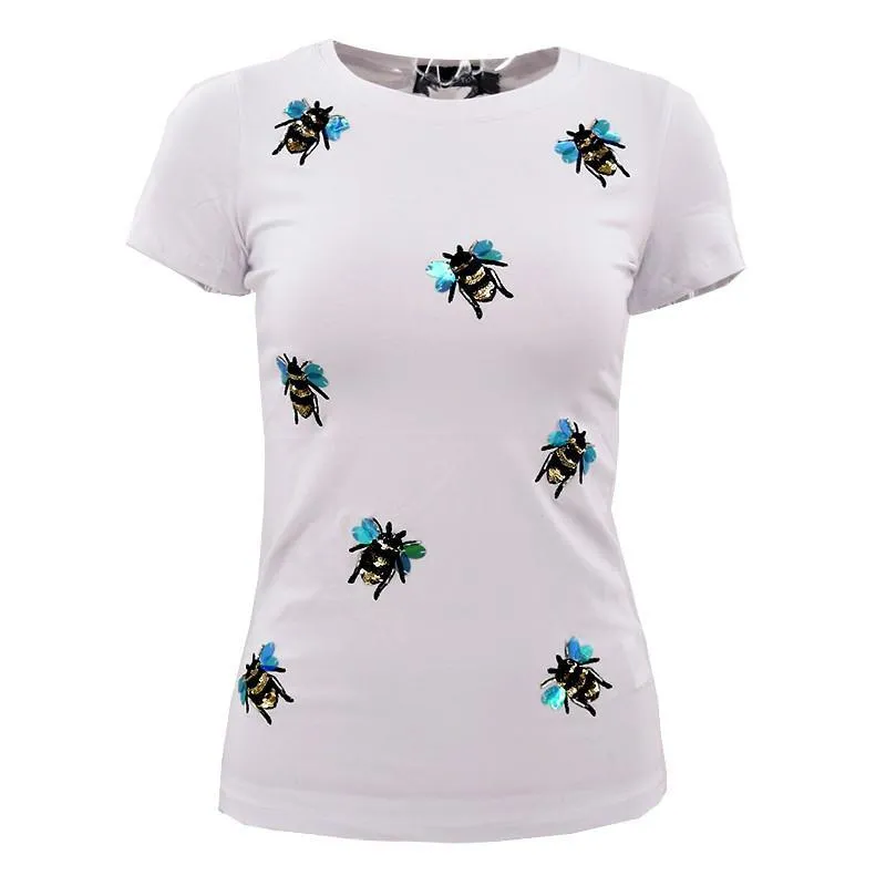 Sequin Bee Shirt-ADORABLE and Classy for the Ladies!