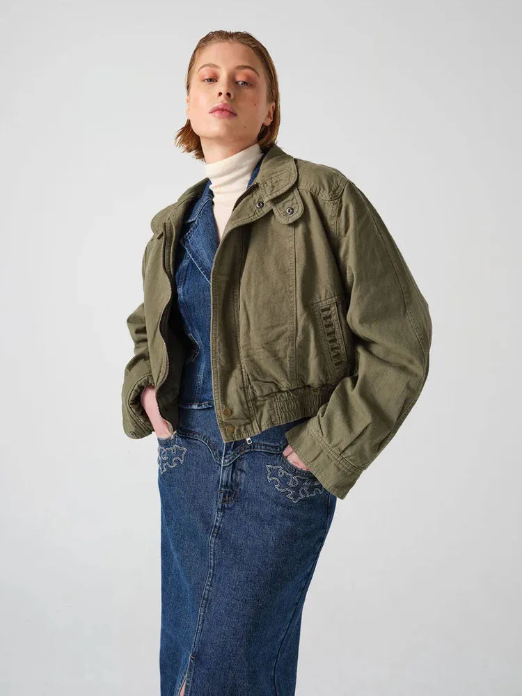 Seventy   Mochi Juno Jacket Khaki