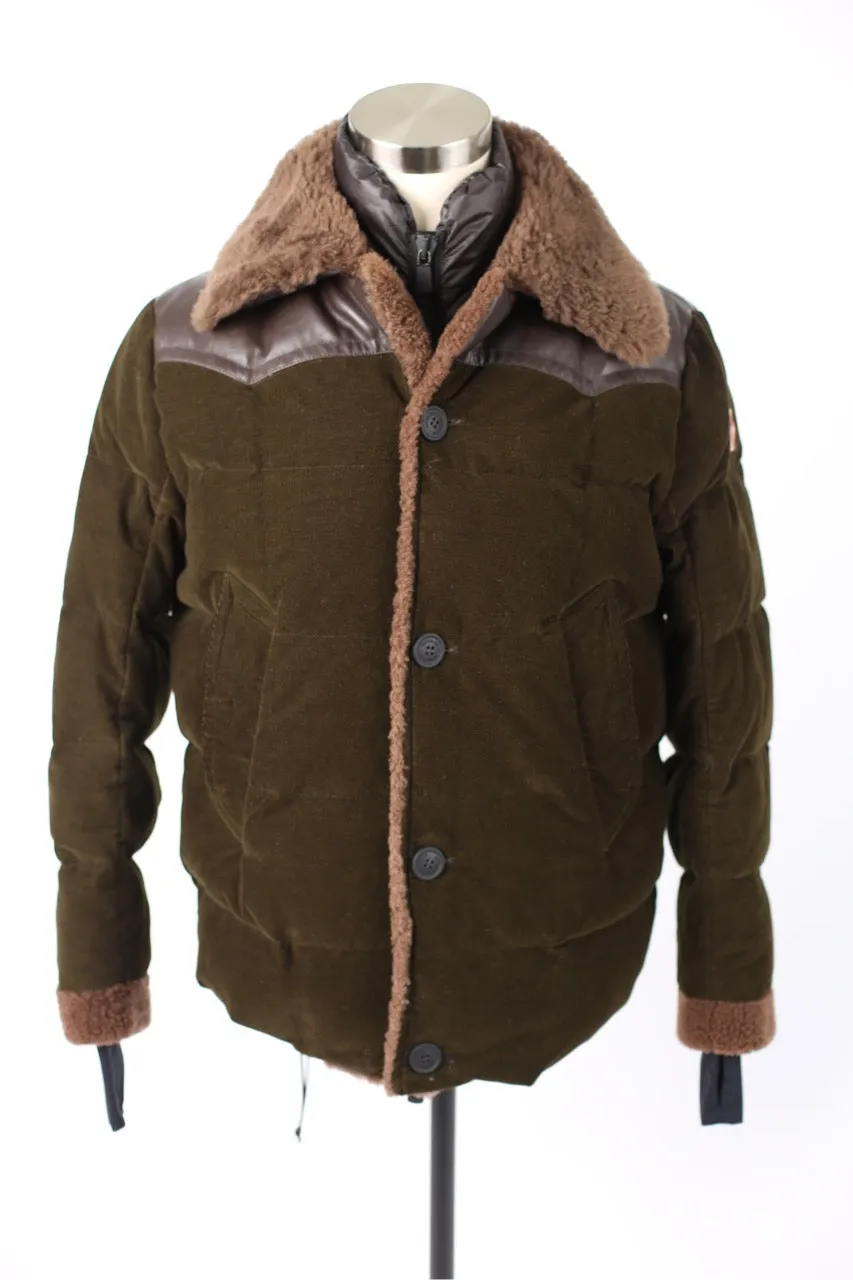 Shearling Down Puffer