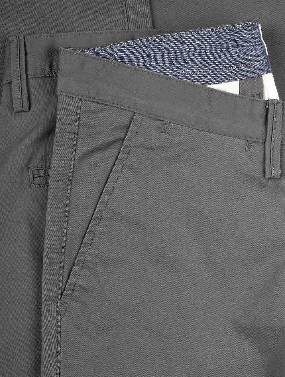 Slim Twill Chinos Antracite