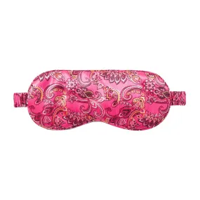 Slip silk sleep mask - Spring Paisley