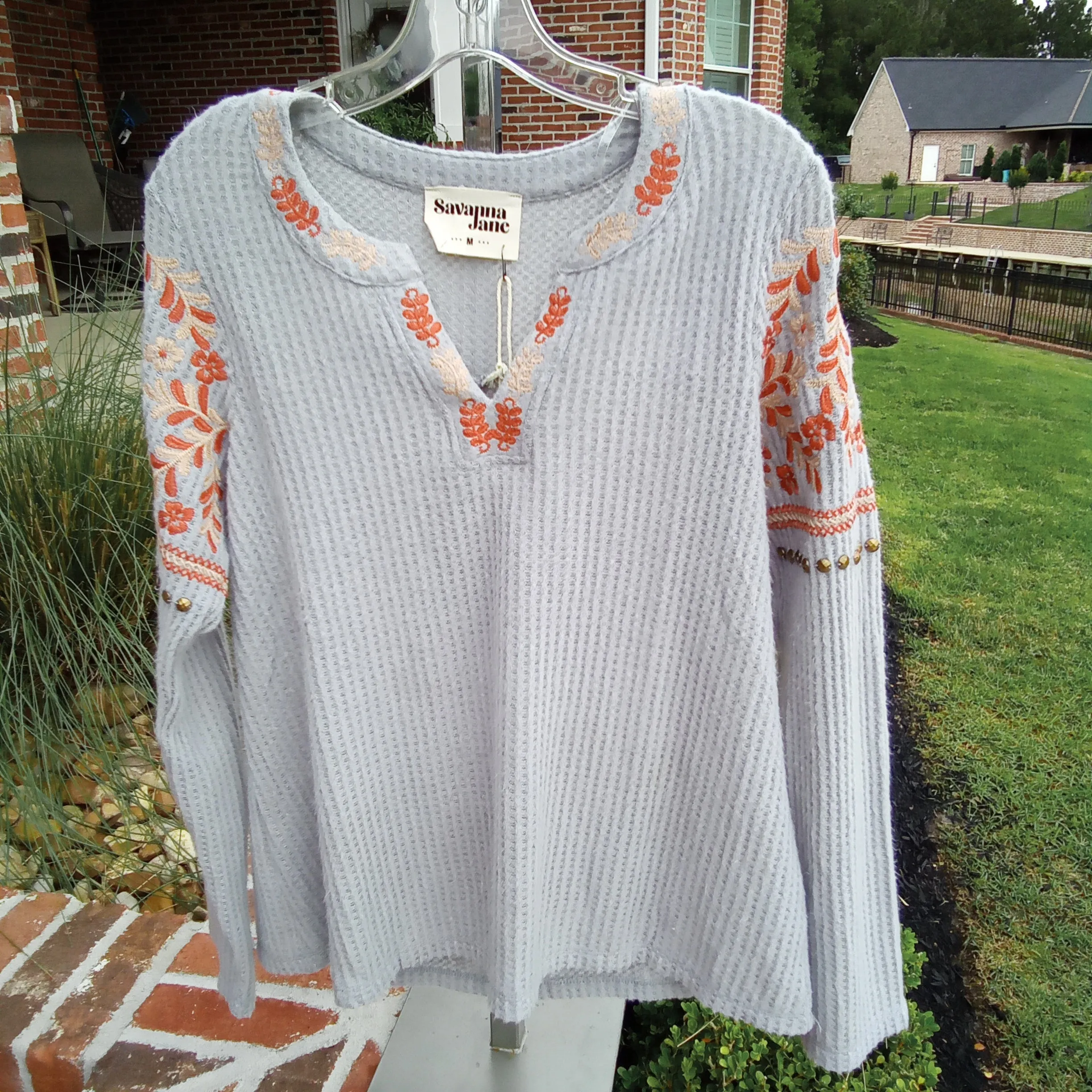 Soft Thermal Modified Vneck | Savanna Jane