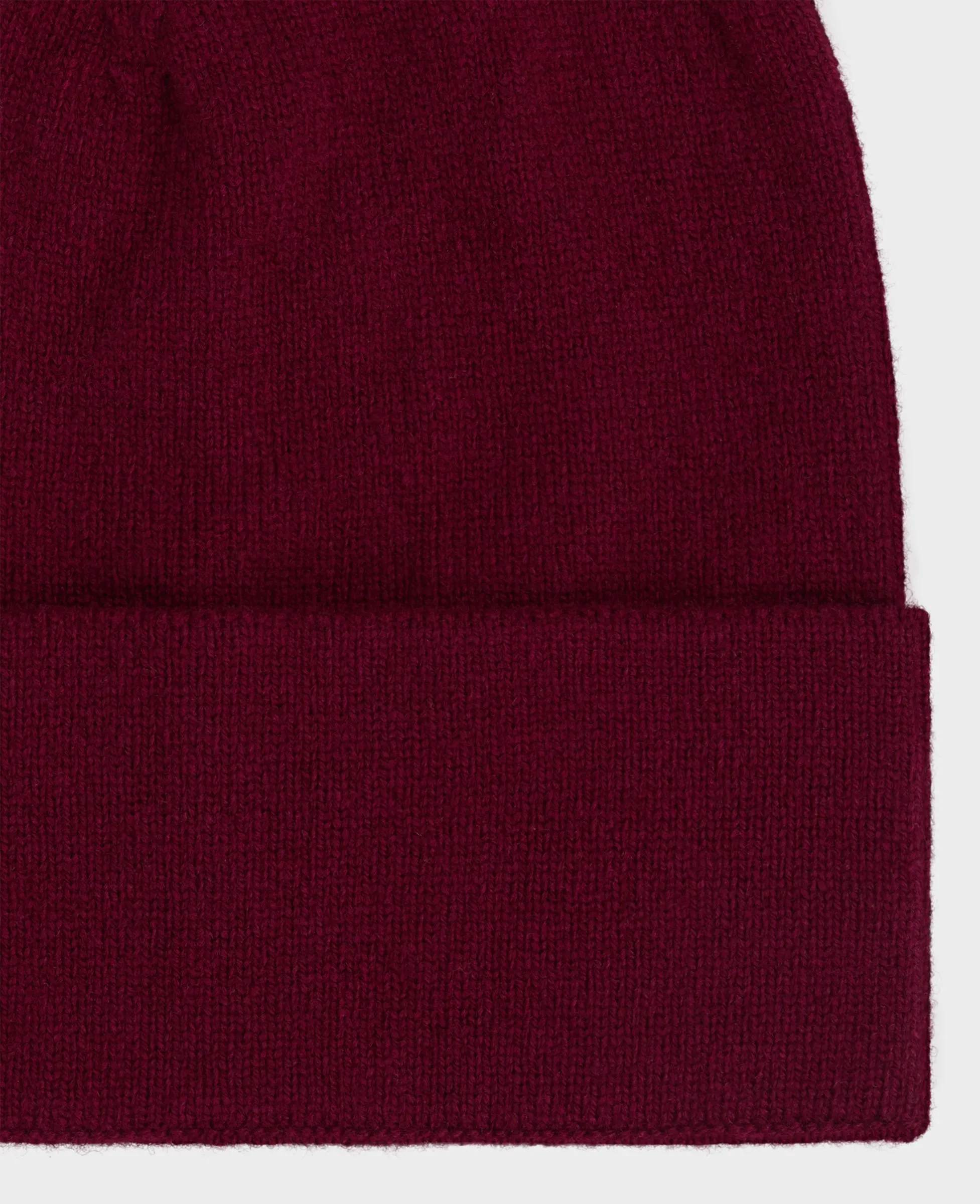 Sophie Lambswool Plain Beanie