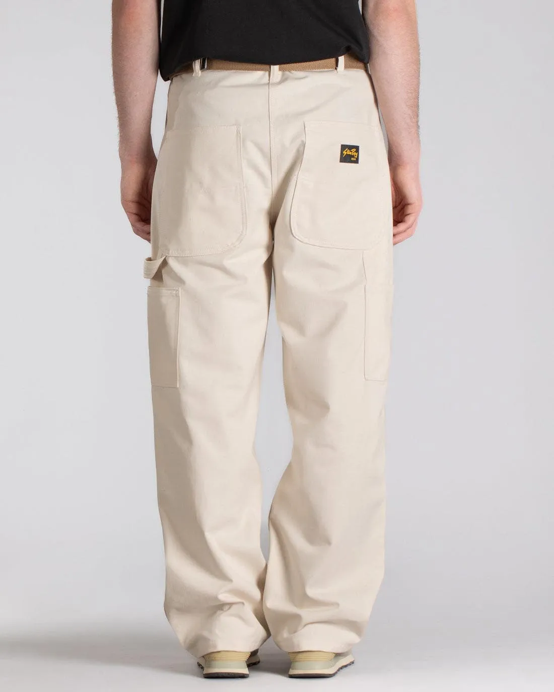 Stan Ray Made In USA Big Job Painter Loose Fit Pants - Natural Drill