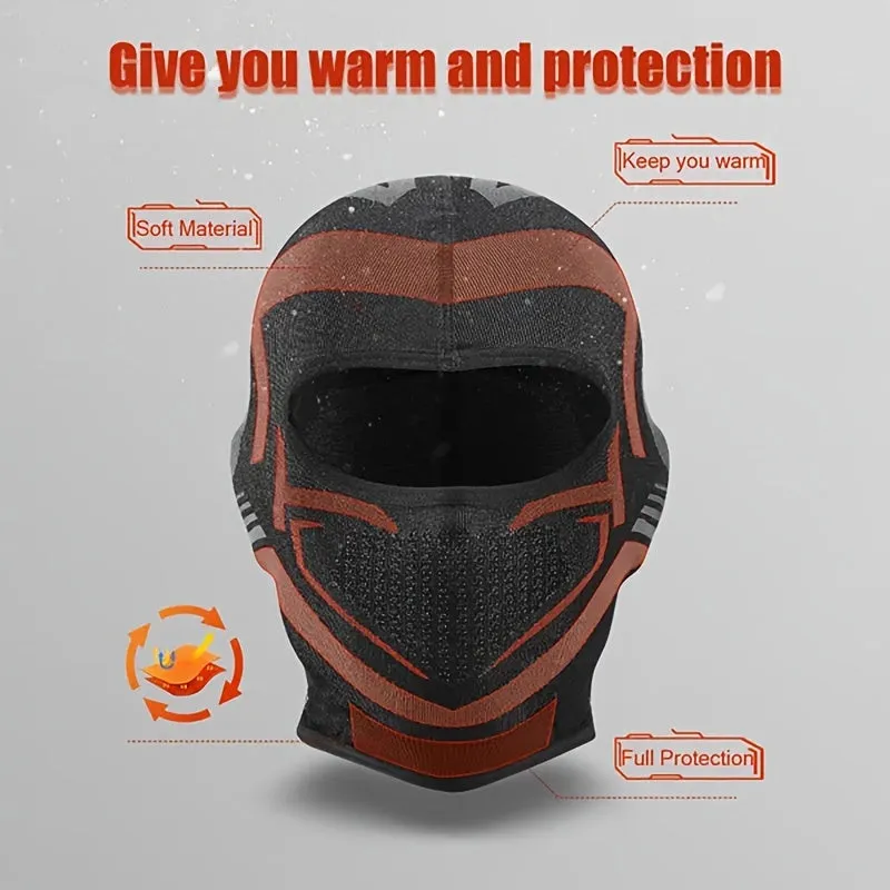 Stay Warm and Protected in Winter: The Ultimate Balaclava Ski Cap for Skiing, Snowboarding, and Motorcycling!