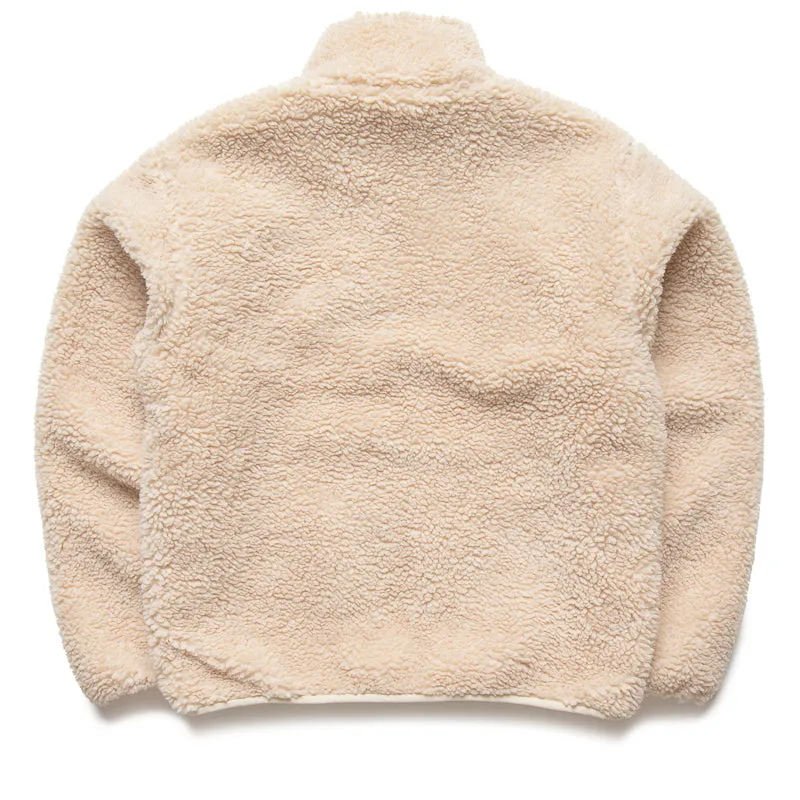 Stussy Sherpa Reversible Jacket - Natural