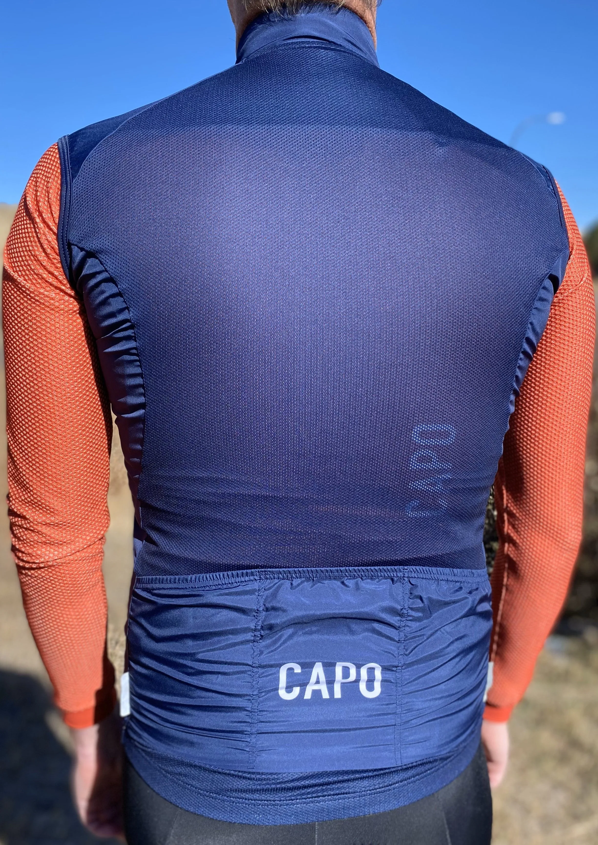 Super Corsa Wind Vest Navy