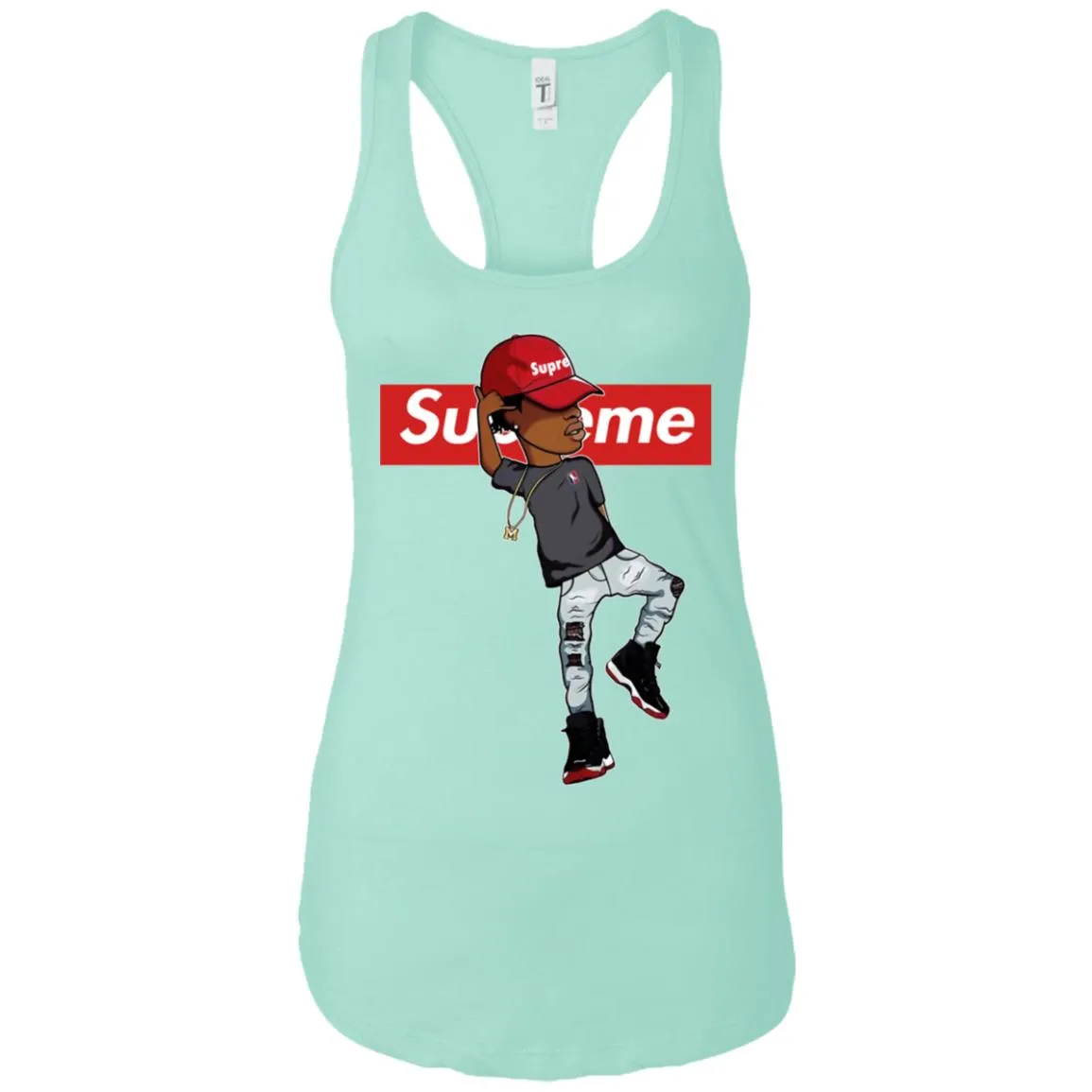 Supreme Marquese Scott T-shirt Women Tank Top