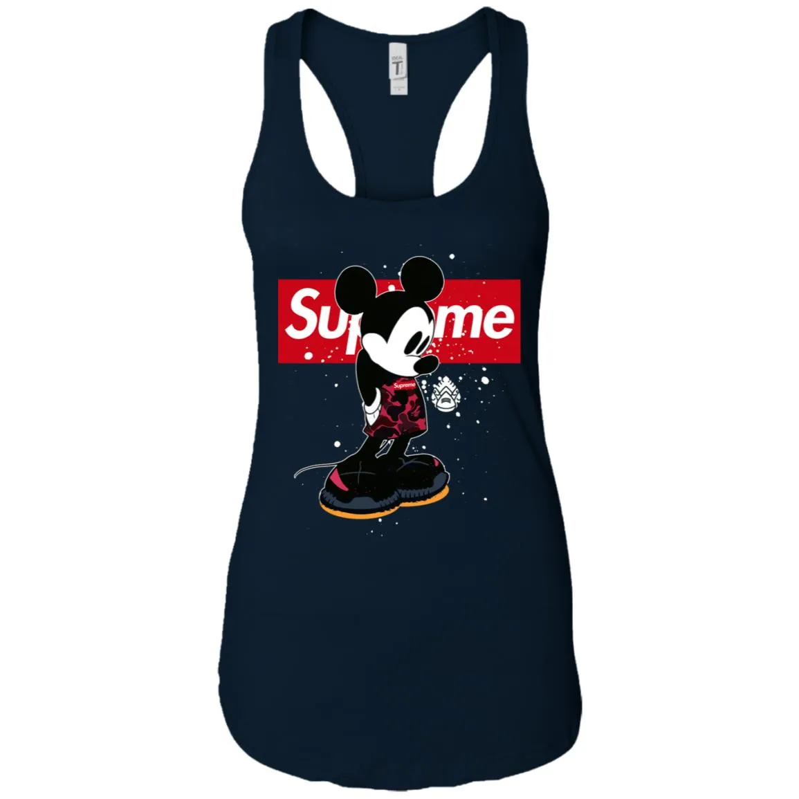 Supreme Mickey Babe Cute Love T-shirt Women Tank Top