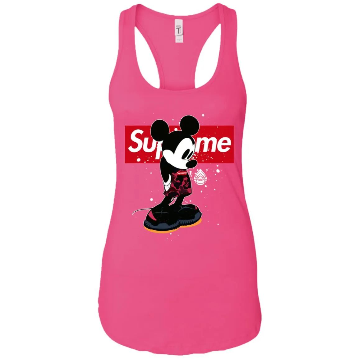 Supreme Mickey Babe Cute Love T-shirt Women Tank Top