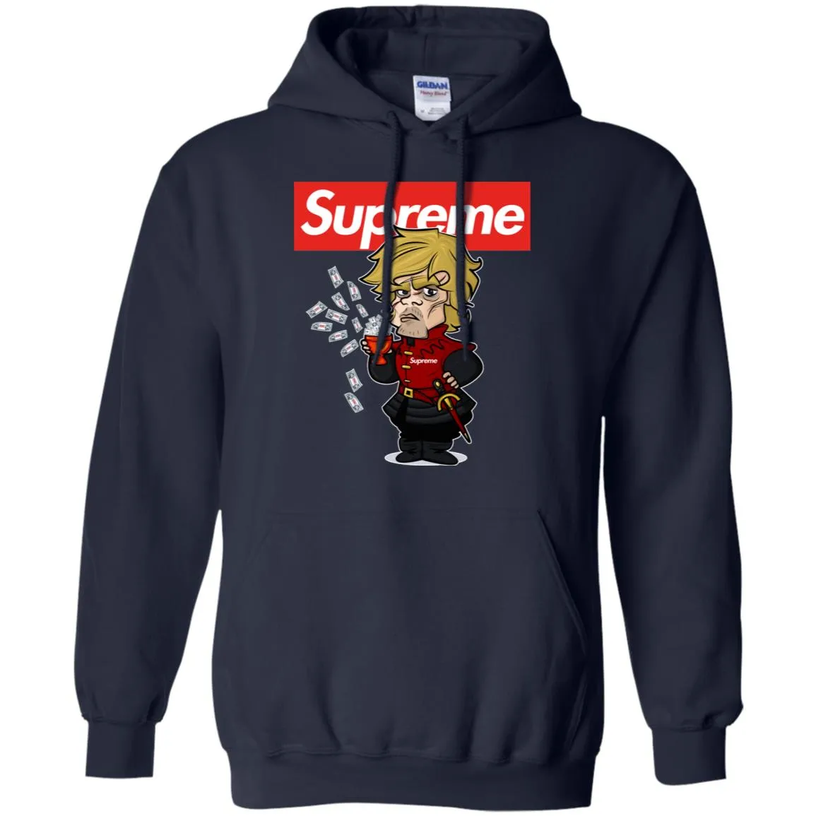 Supreme Tyrion Game Of Thrones T-shirt Pullover Hoodie Sweatshirt