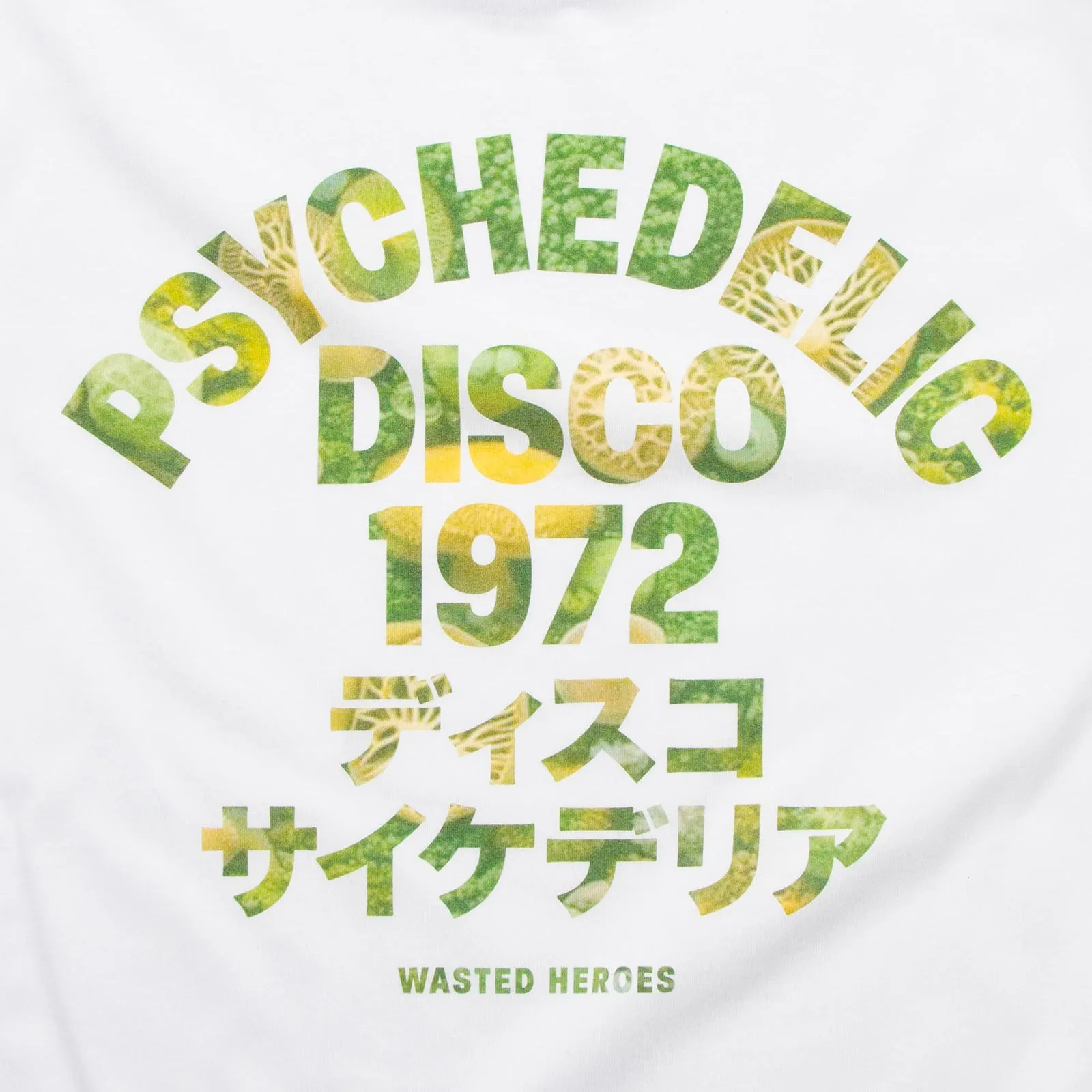 Terrarium 1972 Psychedelic Disco Back Print - Tshirt - White