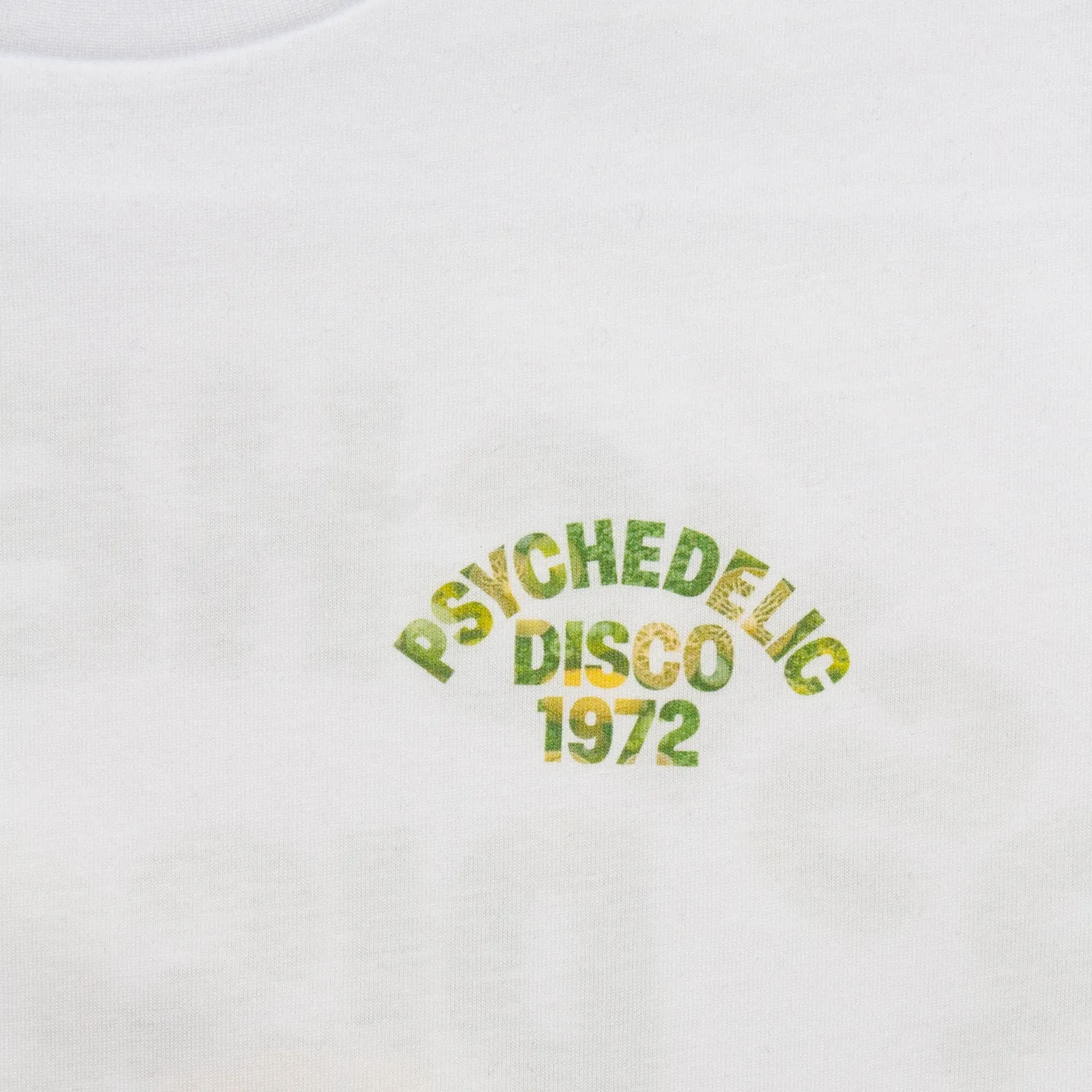 Terrarium 1972 Psychedelic Disco Back Print - Tshirt - White