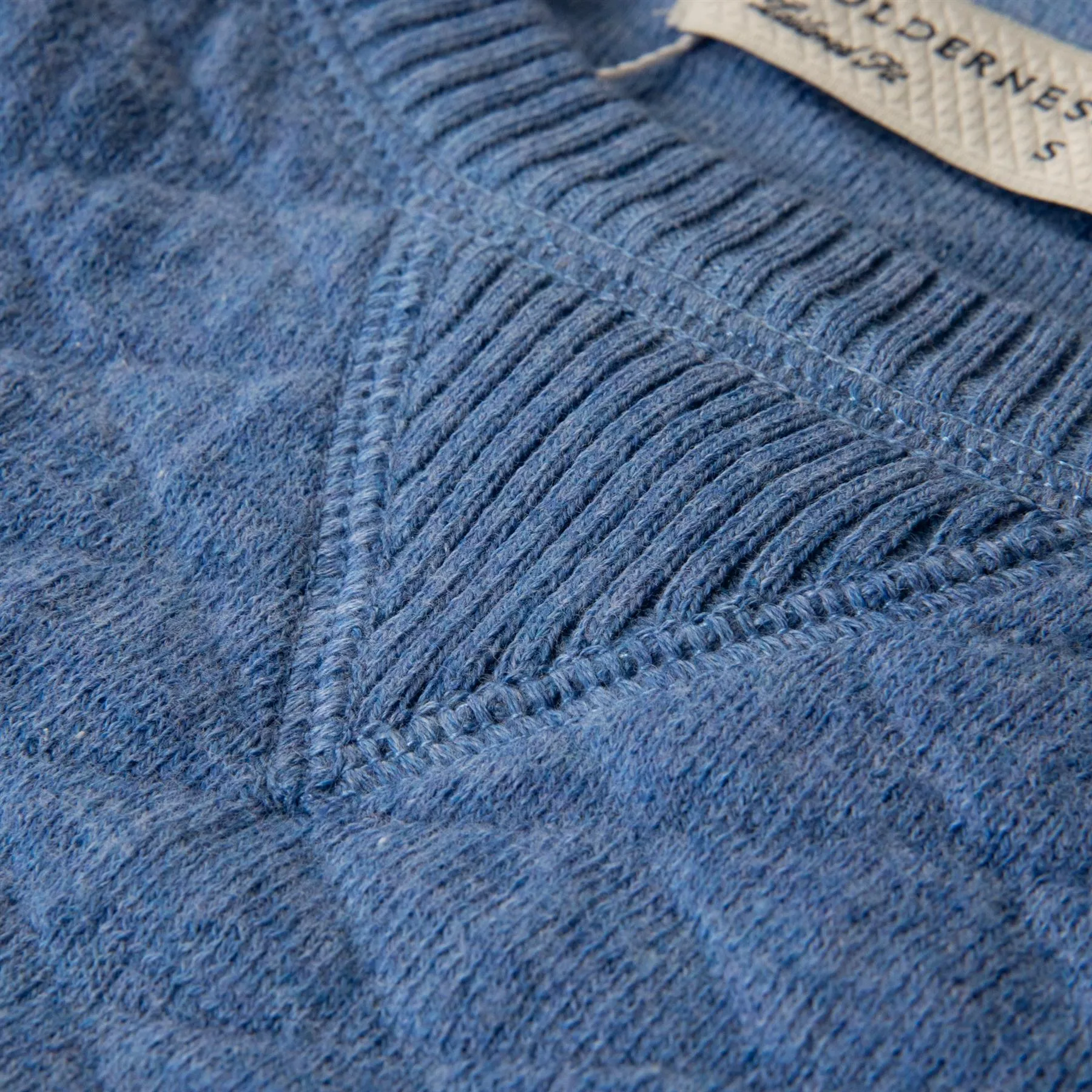 The Ward Crewneck Sweater Heathered Oxford - SS24