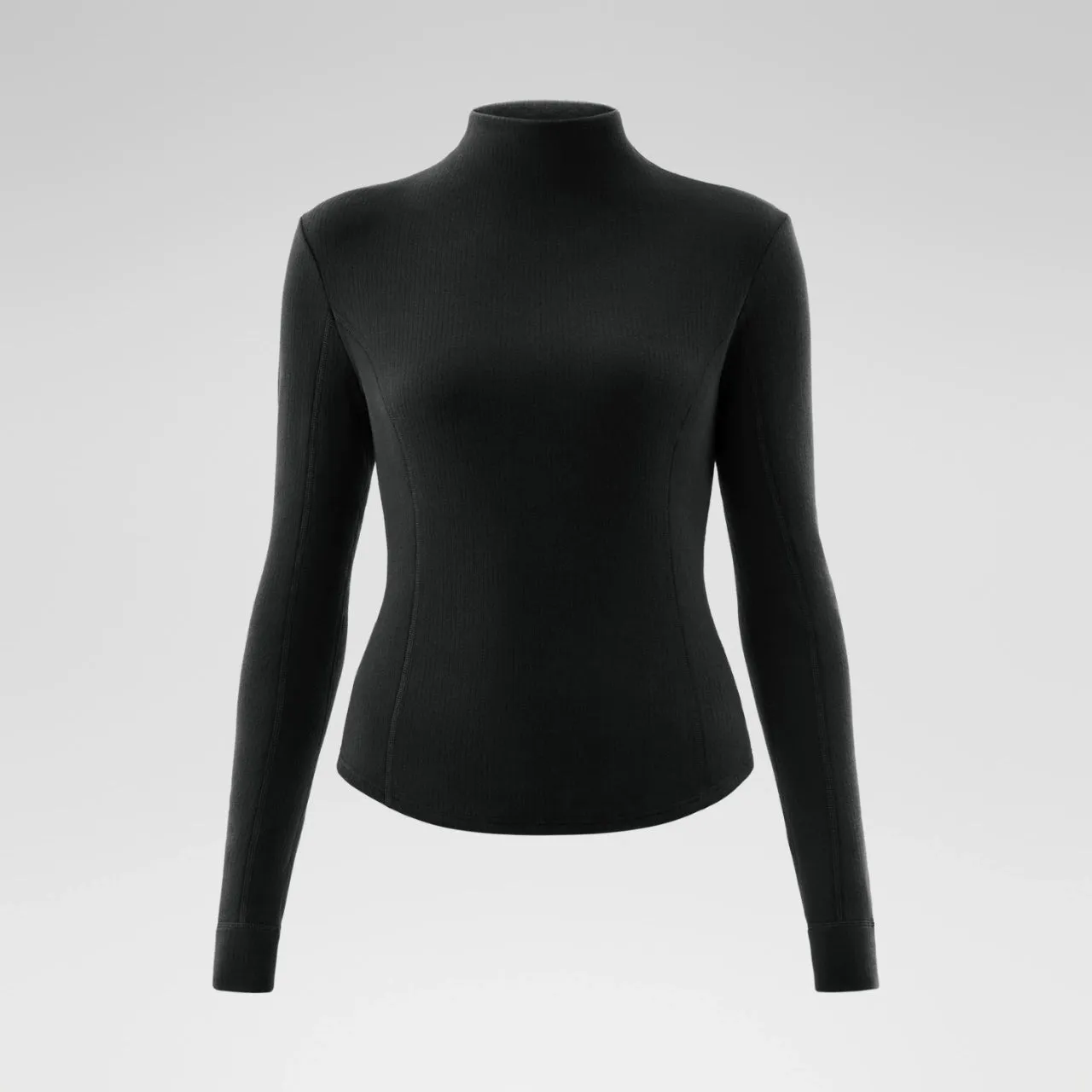 Thermal Skin High-neck Wool Base Layer Shirt