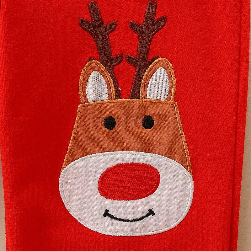 Toddler/Kid's Christmas Reindeer Red Pants