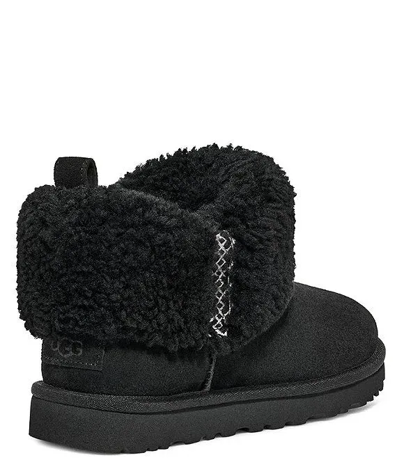 UGG™ Classic Ultra Mini Braid Black