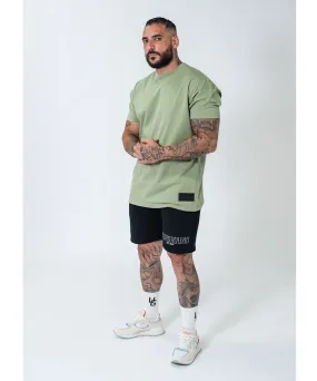 UNDRGROUND Oversized Box Fit Tee (Khaki)