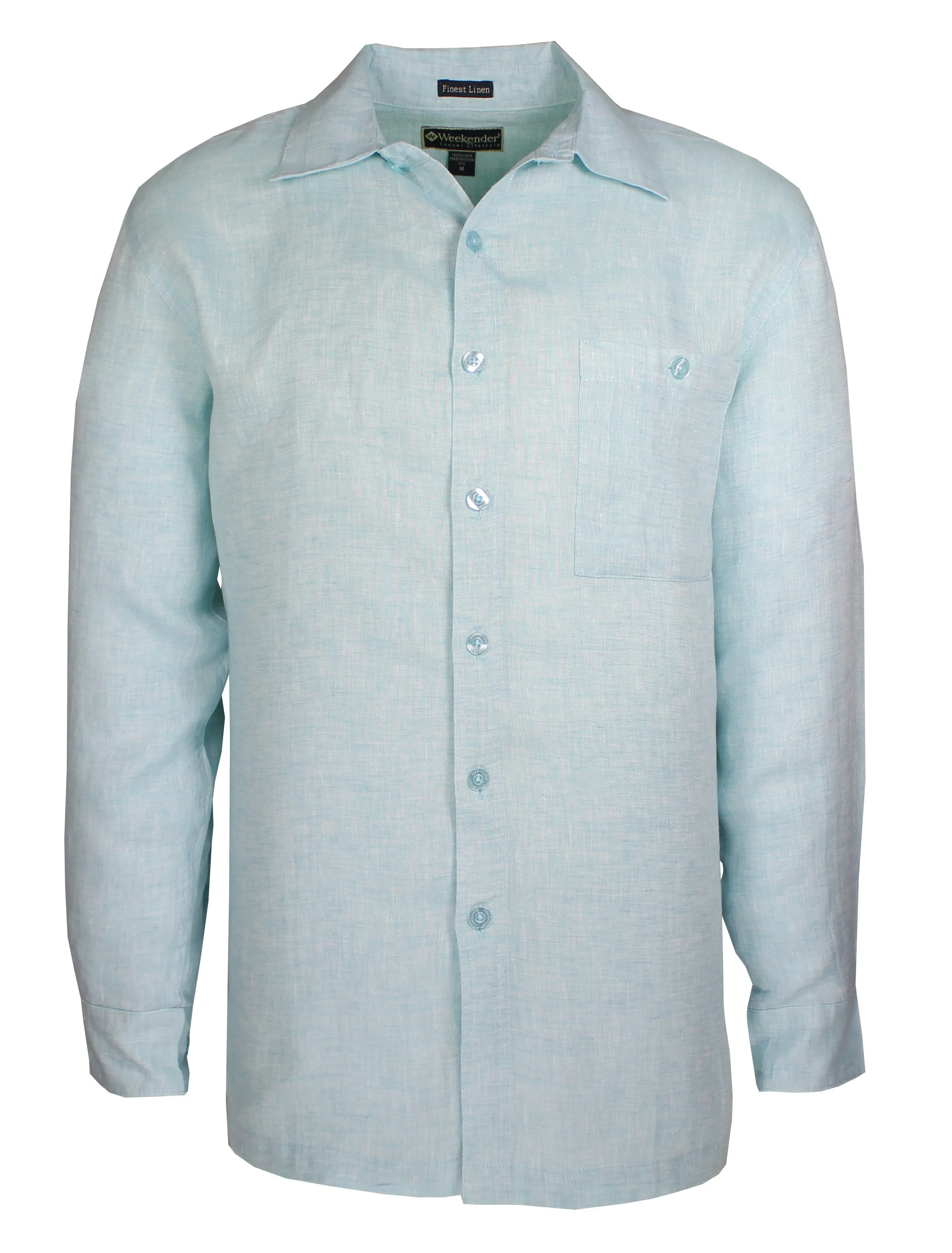 Weekender Sportswear Men's Pavillion Linen LS Shirt,    Style#M03102L