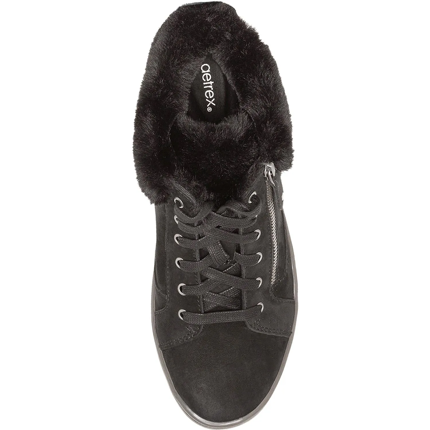 Women's Aetrex Dylan Black Suede