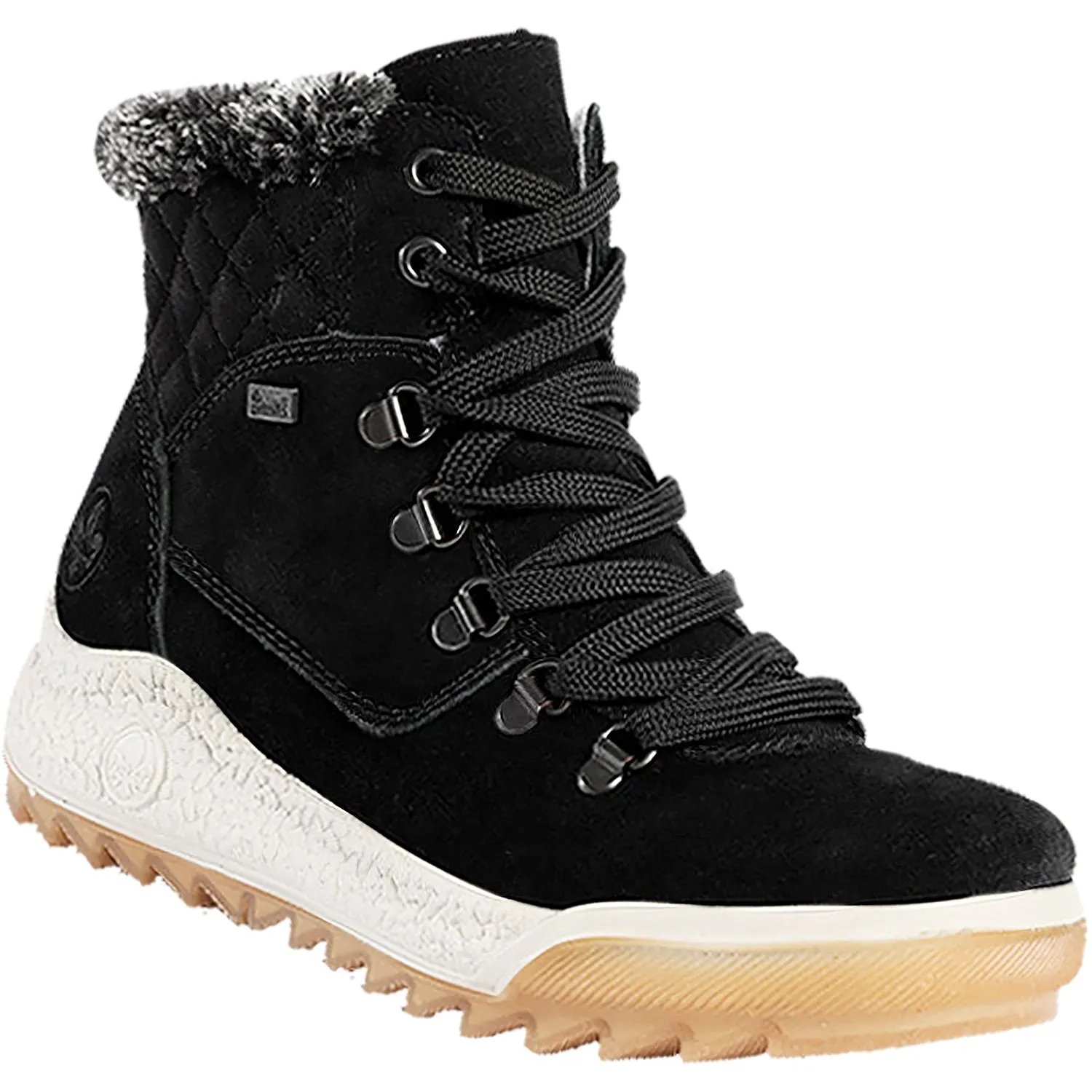 Women's Remonte Y4733-00 Aria Black Suede