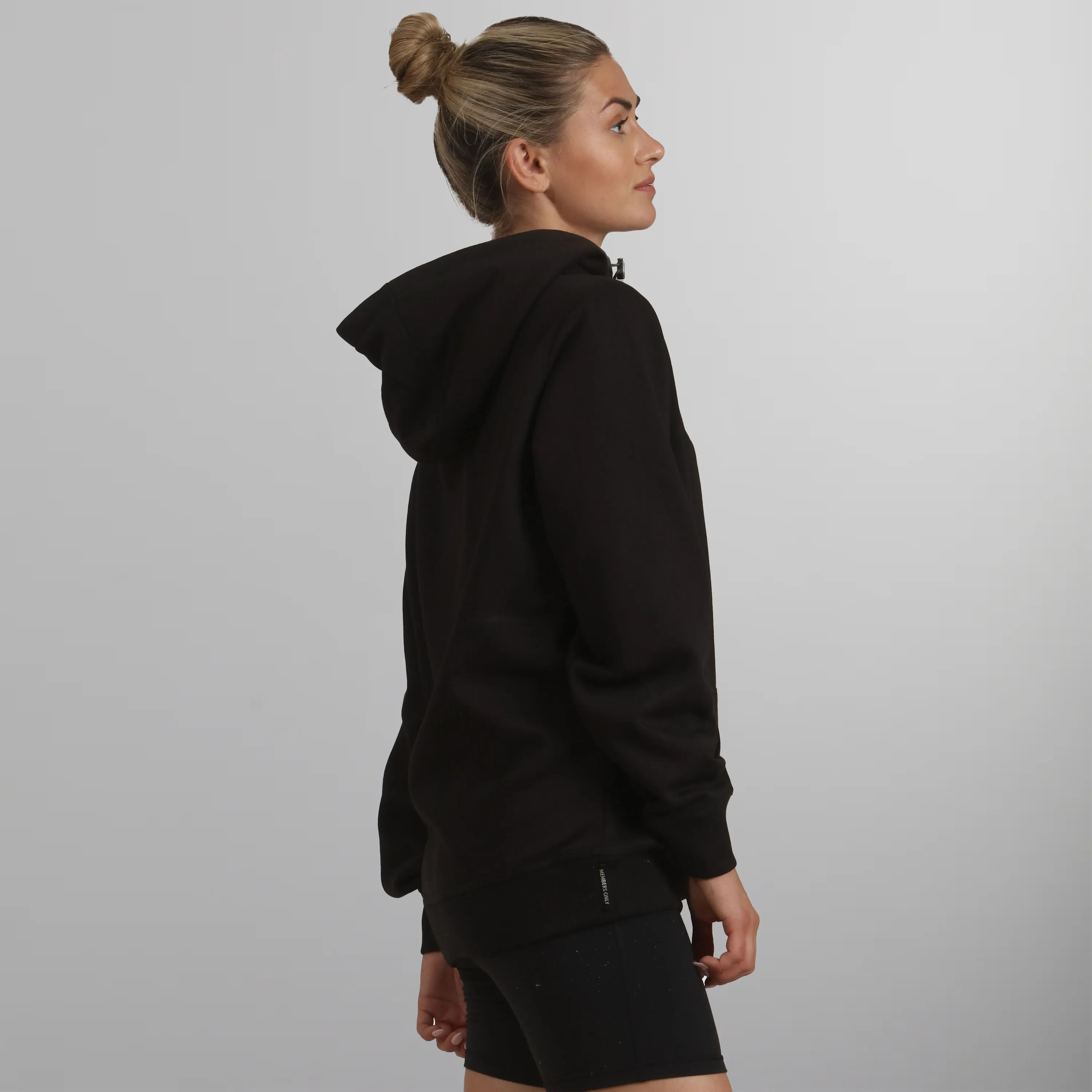 Women's Taylor Double Zipper Pullover Oversized Hoodie