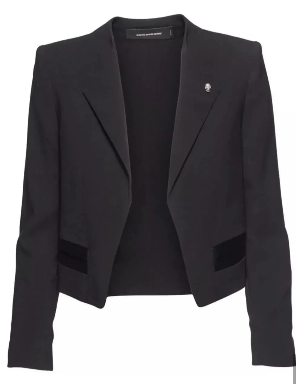 Zadig & Voltaire - Vola SPI Deluxe Jacket/Blazer in Black Noir