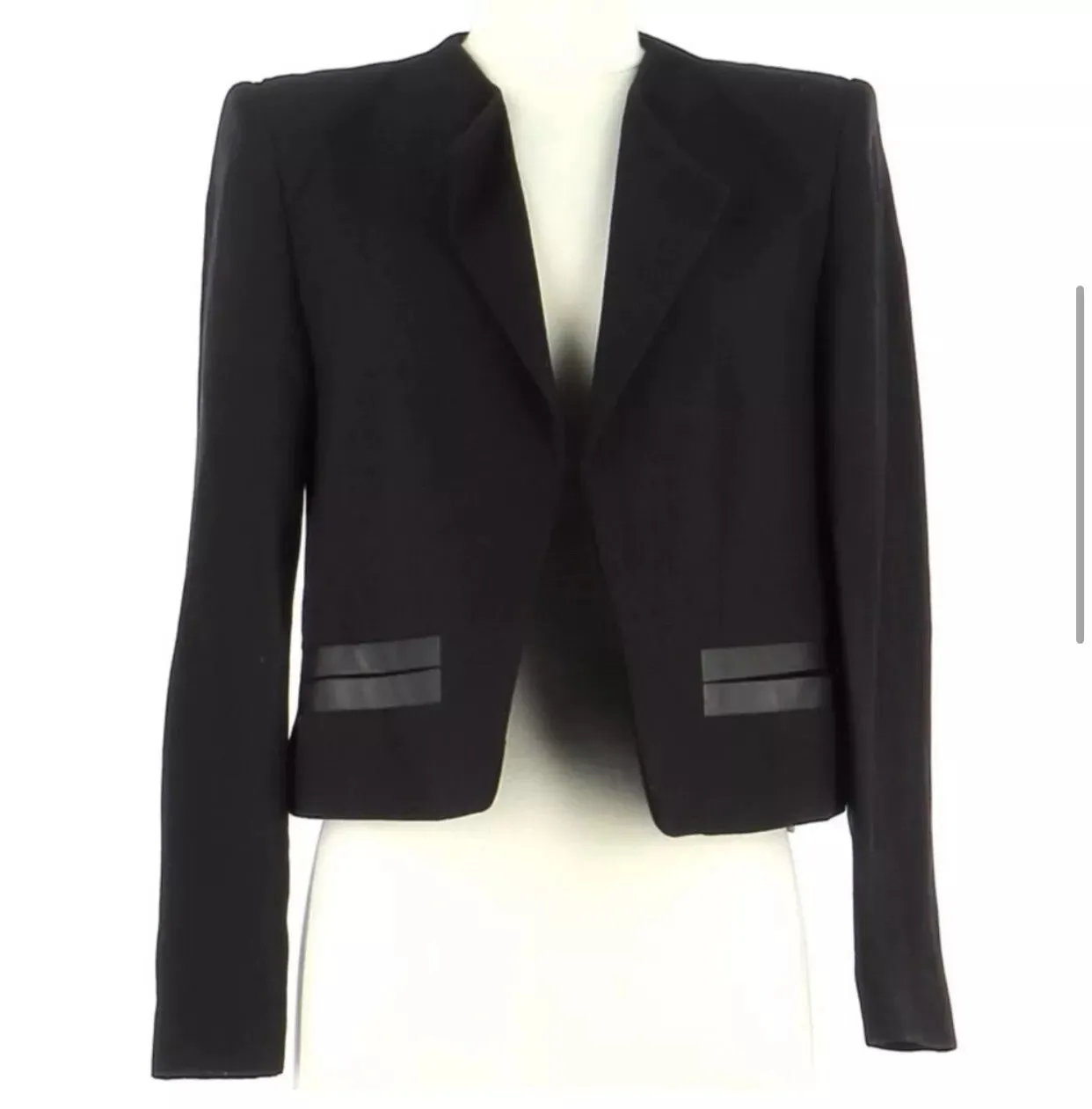 Zadig & Voltaire - Vola SPI Deluxe Jacket/Blazer in Black Noir