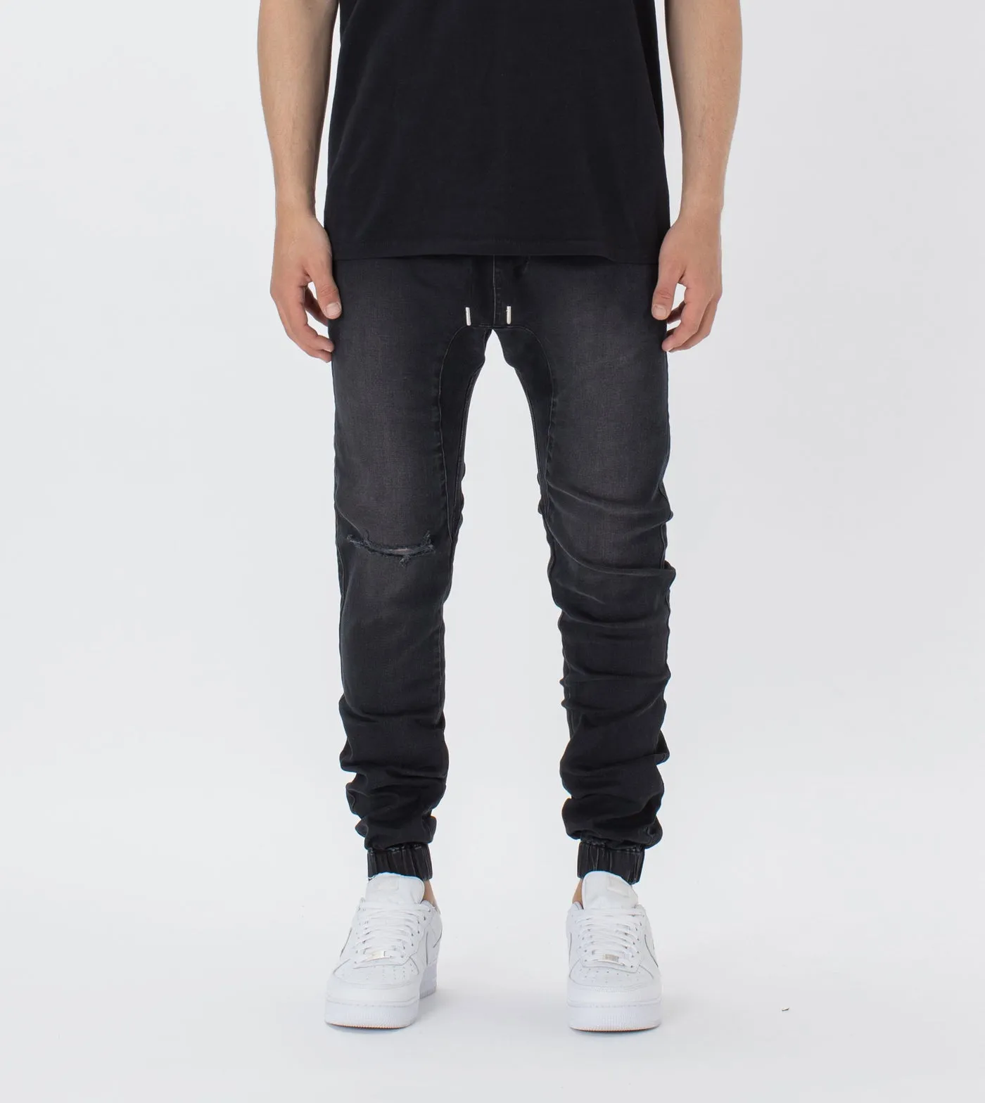 Zanerobe Sureshot Denim Jogger Carbon Black 746-NON