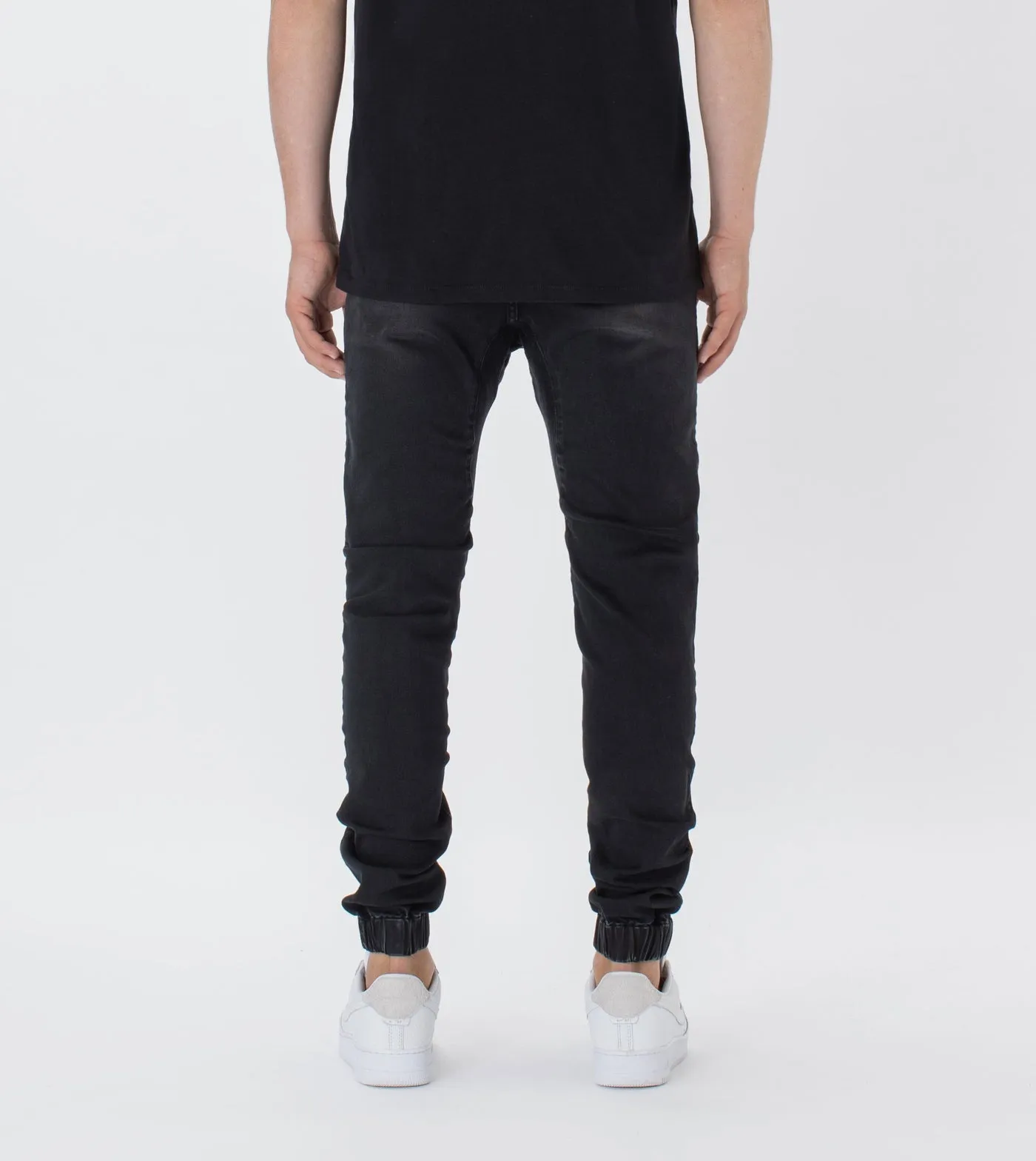 Zanerobe Sureshot Denim Jogger Carbon Black 746-NON